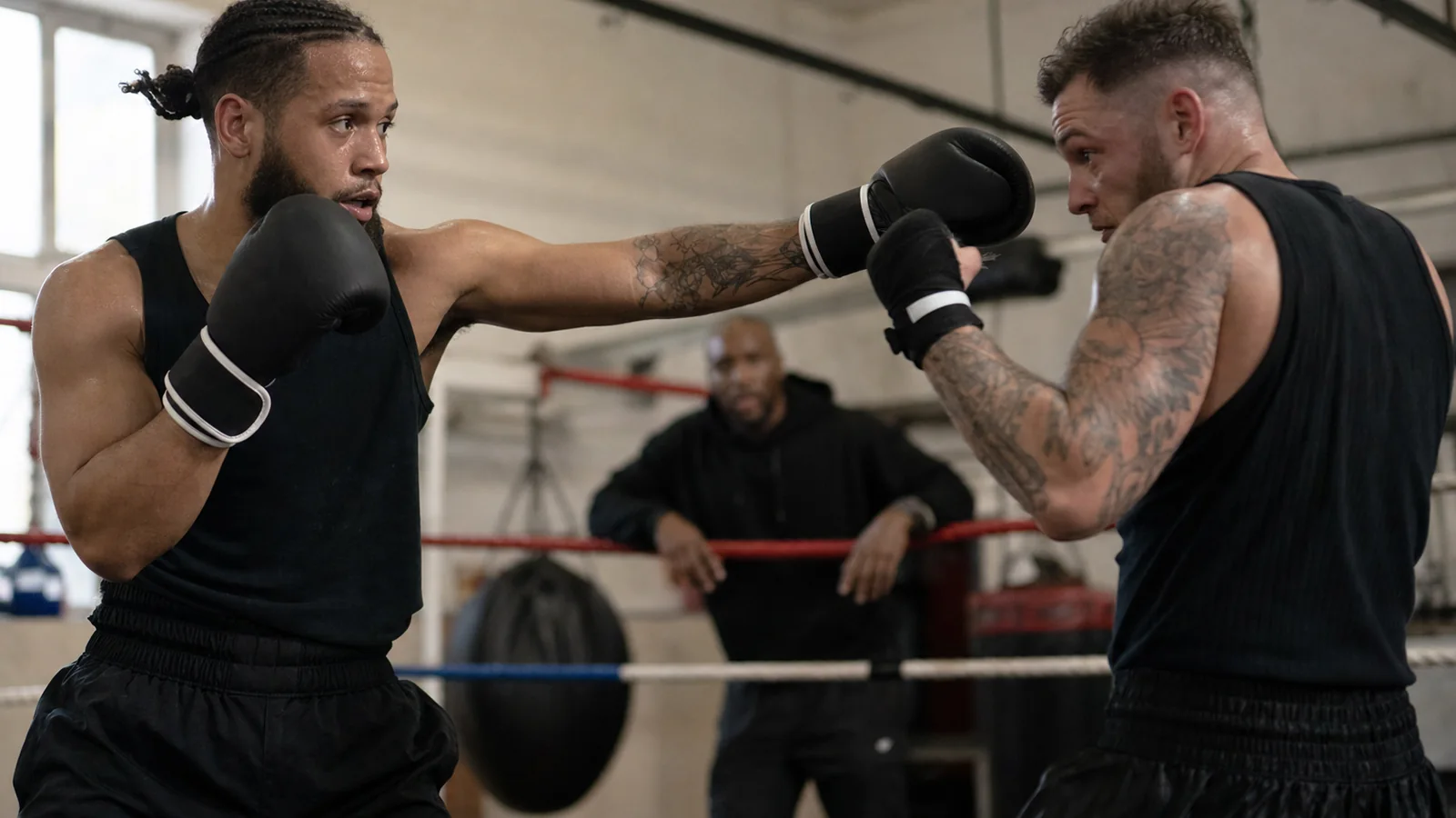 The Three Phases of a Boxing Exchange