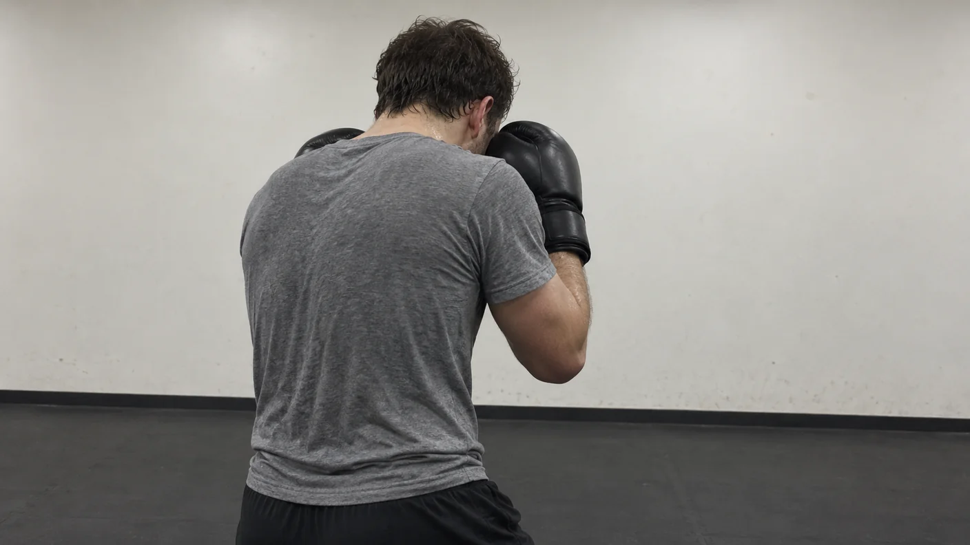 Boxing Footwork When an Opponent Leans On You