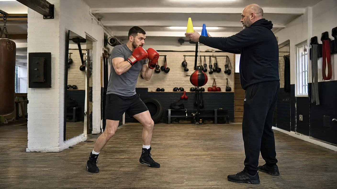 Boxing Move, Slip, Punch Reaction Drill