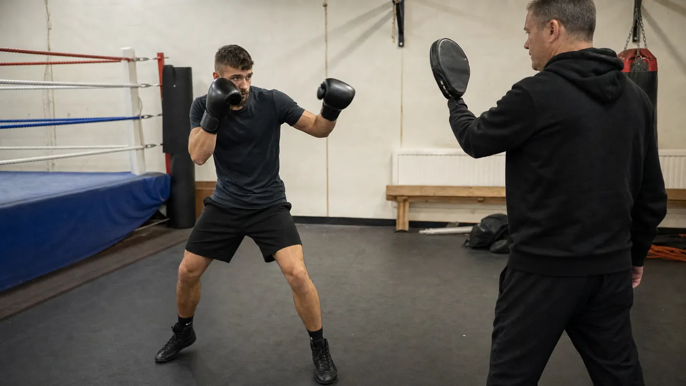 The Half-Jab: A Fast Boxing Range Finder