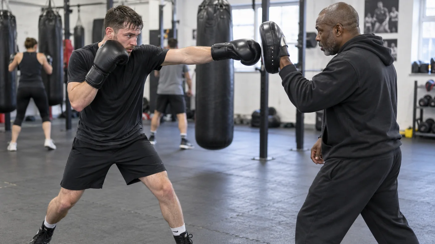 Jab to Rear Uppercut: Find Middle Range