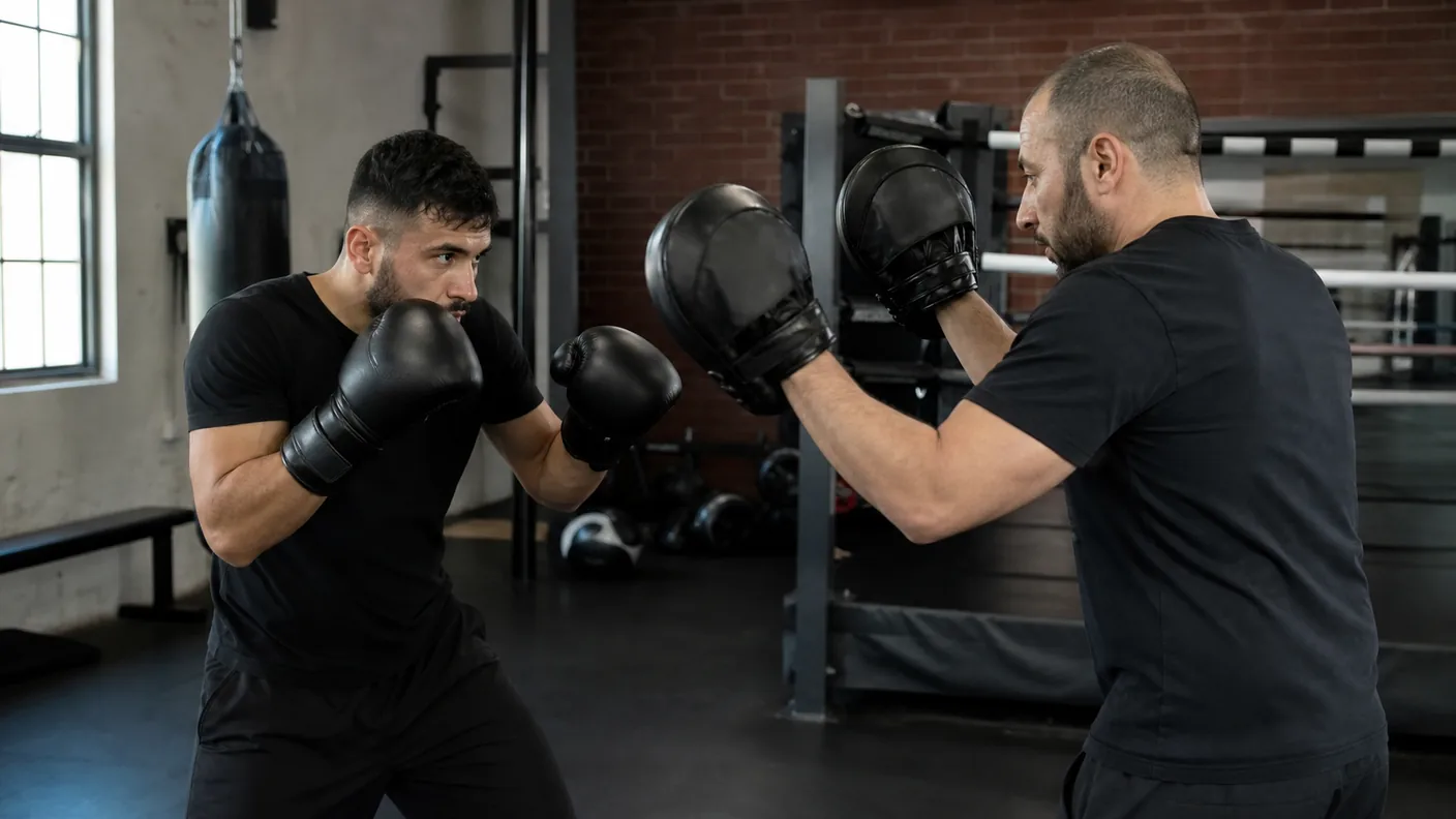 Jab-Roll-Hook-Hook: A Controlled Boxing Entry