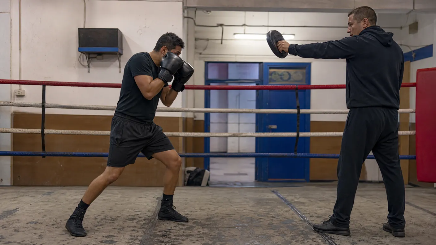 Pendulum Step Boxing Drill: Move Out and Back In
