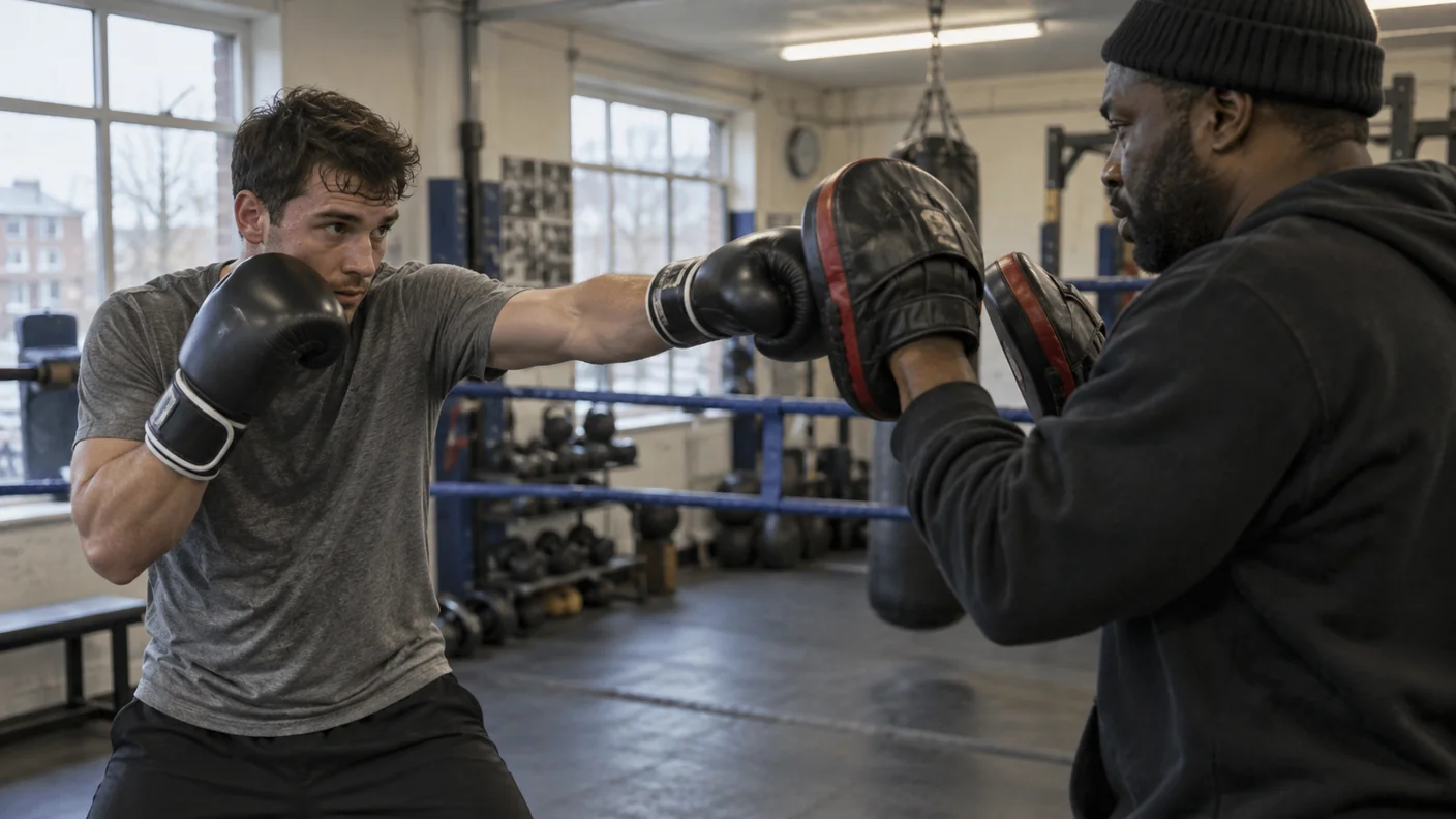 Rear-Hand Feint to Jab: A Boxing Timing Drill