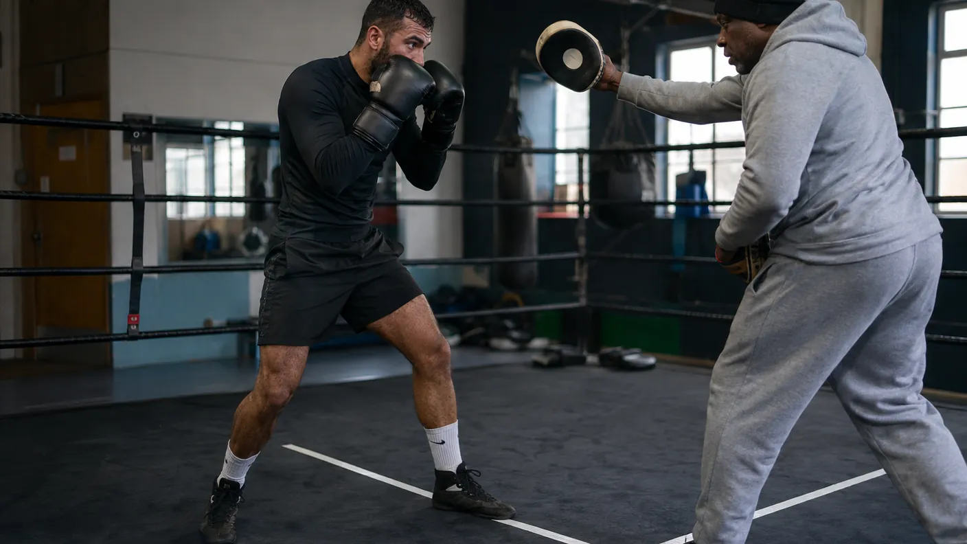 Step Across and Pivot After the Boxing Cross