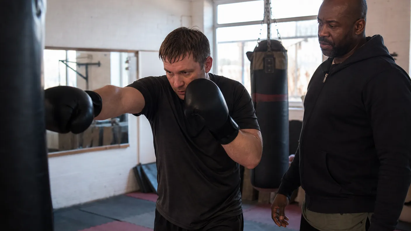 Straight Punch Shoulder Line Drill